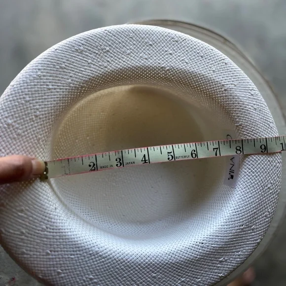 Vintage white Hat with box - Picture 8 of 9